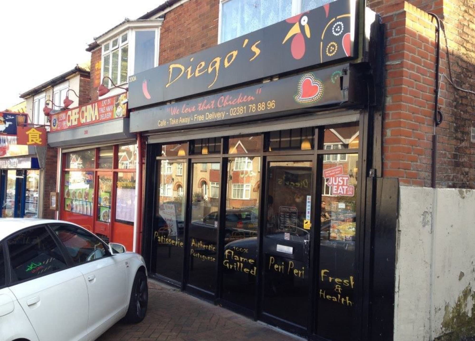 The original Diego's on Burgess Road, Southampton
